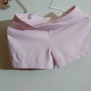 Danskin Now Girls Pink Gym Shorts S (6-6X)